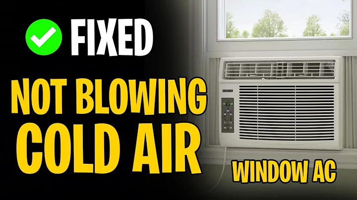 How to Fix AC Window Unit Not Blowing Cold Air (Why Your Window Air Conditioner Is Not Cooling) ✅