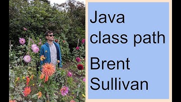 The java class path, class search path, classpath thing