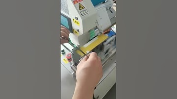 Cable flag labeling machine