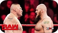 FULL MATCH - Brock Lesnar vs. Lars Sullivan : Raw, April 17, 2019 (WWE 2K19)  - Ep. 16 