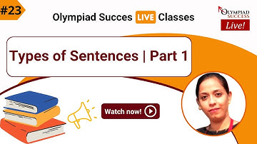 Types of Sentences | Part 1 | English Olympiad Preparation for Classes 3-4 | Olympiad Success #23