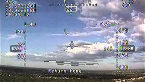 Return to home problem RVOSD G5