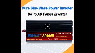 Aliexpress Easun 3000W Pure Sine Inverter