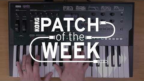 Patch of the Week 133: Beyond FM on the opsix - Wave Folder Mod for an Arpeggiated Plucked Harp