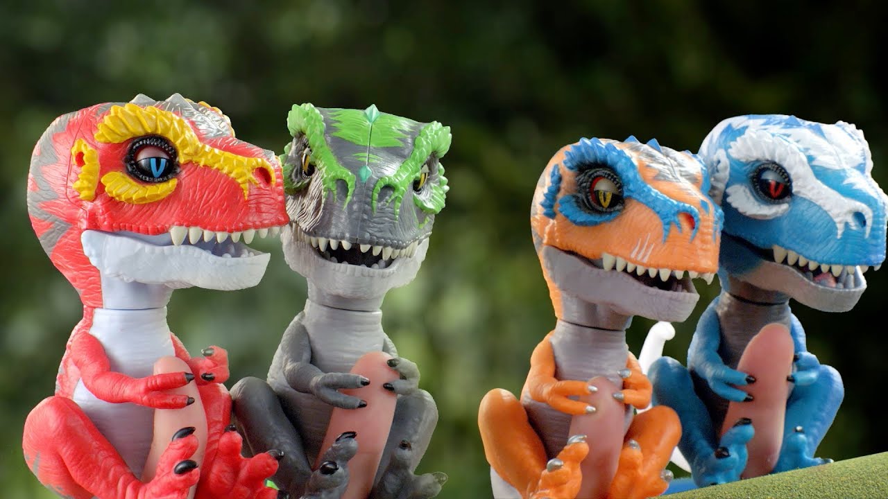 T-Rex T-rex WowWee Untamed Radioactive Dinos Series by Fingerlings 