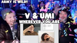 A Very Special Reaction to - UMI, V - wherever u r (ft. V of BTS) official lyric video