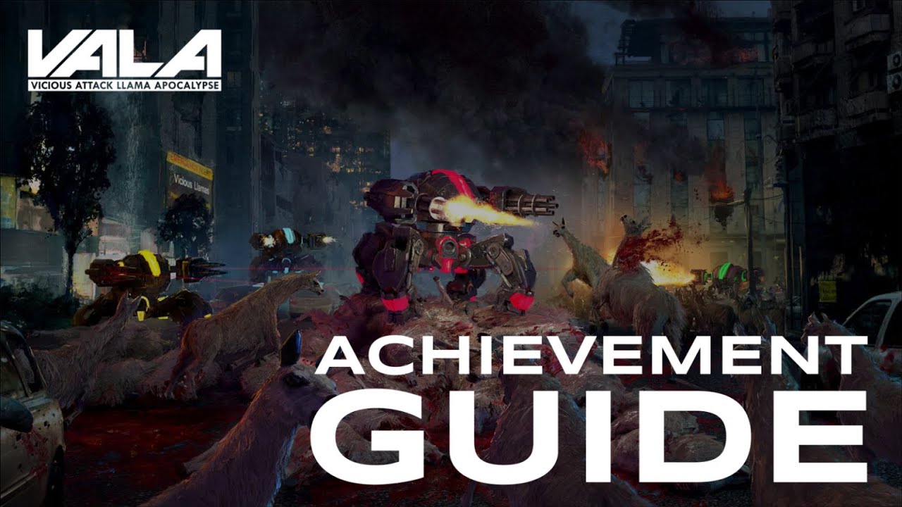 VALA: Vicious Attack Llama Apocalypse Achievement Guide - YouTube