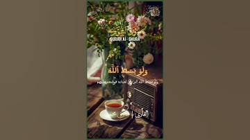 🌿 آية قصيرة من سورة الشورى | تلاوة مؤثرة بصوت طارق محمد