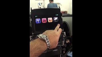 Chevrolet Mylink video interface : Touch Navigation installed on a 2015 Chevrolet Impala