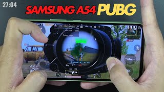 Test game PUBG Mobile on Samsung Galaxy A54 Update 2024