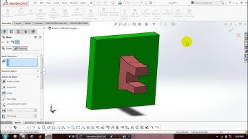 PROFILE CENTER | ADVANCED MATE | SOLIDWORKS 2016