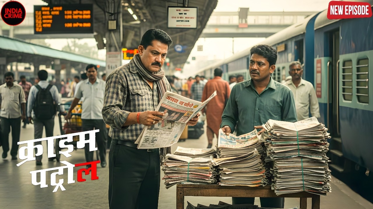 स्टेशन पर अख़बार बेचने वाला | असल में कौन था? || Crime patrol || New episode ||