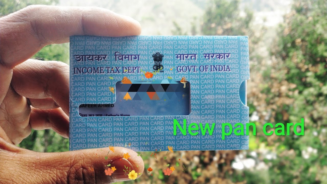 New Pan Card unboxing & review