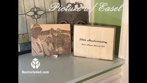 BoxIncluded.com - Picture w Easel