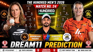 BP W vs SEL W Dream11 Prediction | Best Fantasy Team | Pitch Report | The Hundred screenshot 1
