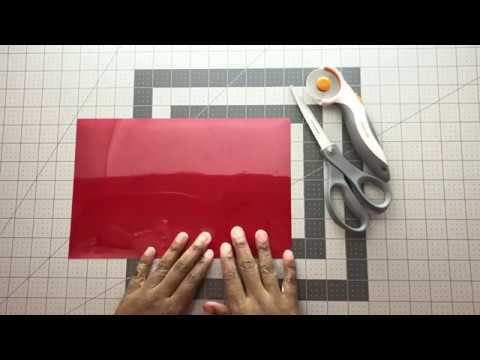 Basic Heat Transfer Vinyl Tutorial - YouTube