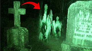 ESPÍRITO REAL DE MÃE E FILHA APARECEM EM CEMITÉRIO!