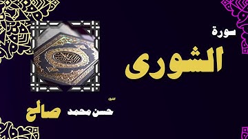 القران الكريم بصوت الشيخ حسن محمد صالح | سورة الشورى