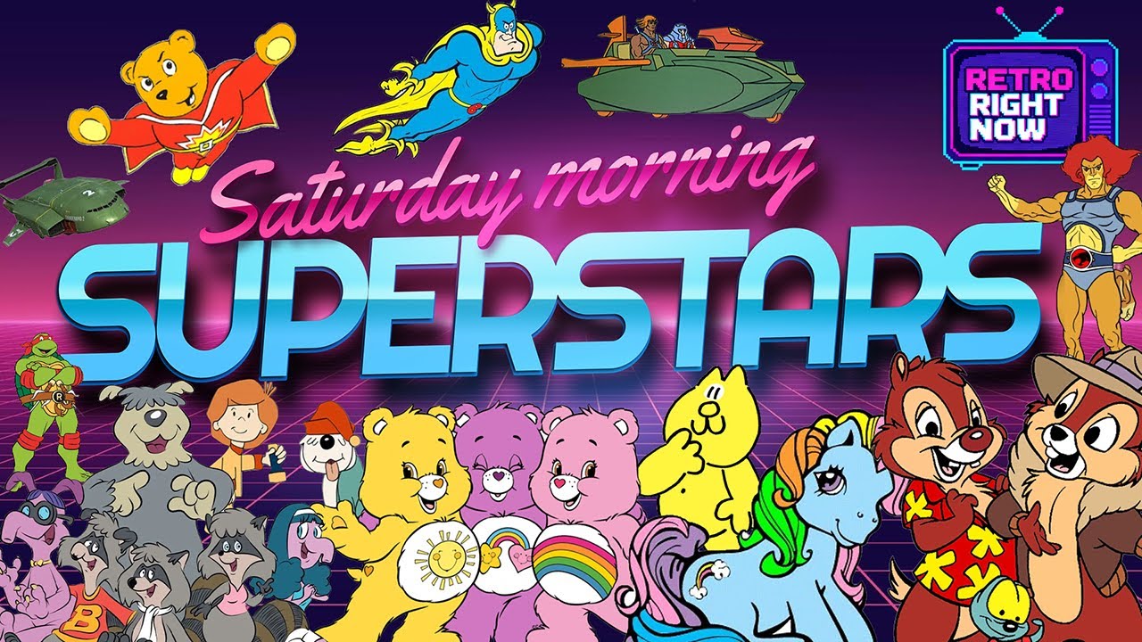 Saturday Morning Superstars ⭐  Ultimate 80s Kids TV Montage Music Video 