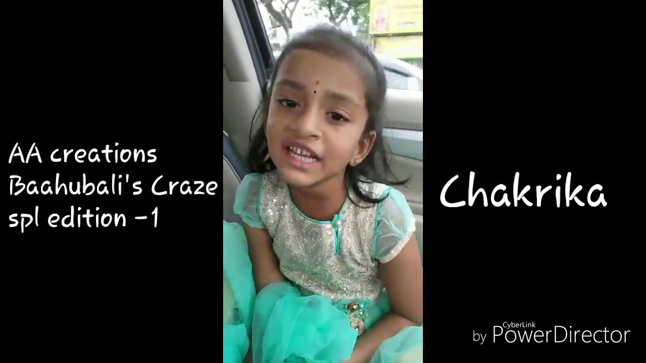 Baahubali's craze -1 |AA creations | |Chakrika reddy| - YouTube