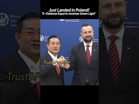 <strong>Just</strong> Landed in Poland! &amp;quot;K-Defense Exports receives <strong>Green</strong> Light&amp;quot;