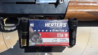 Herter's Strutter 12ga 3" 1-7/8oz #5 Test W/ Remington 11-87 & HS Strut UnderTaker .665 Choke