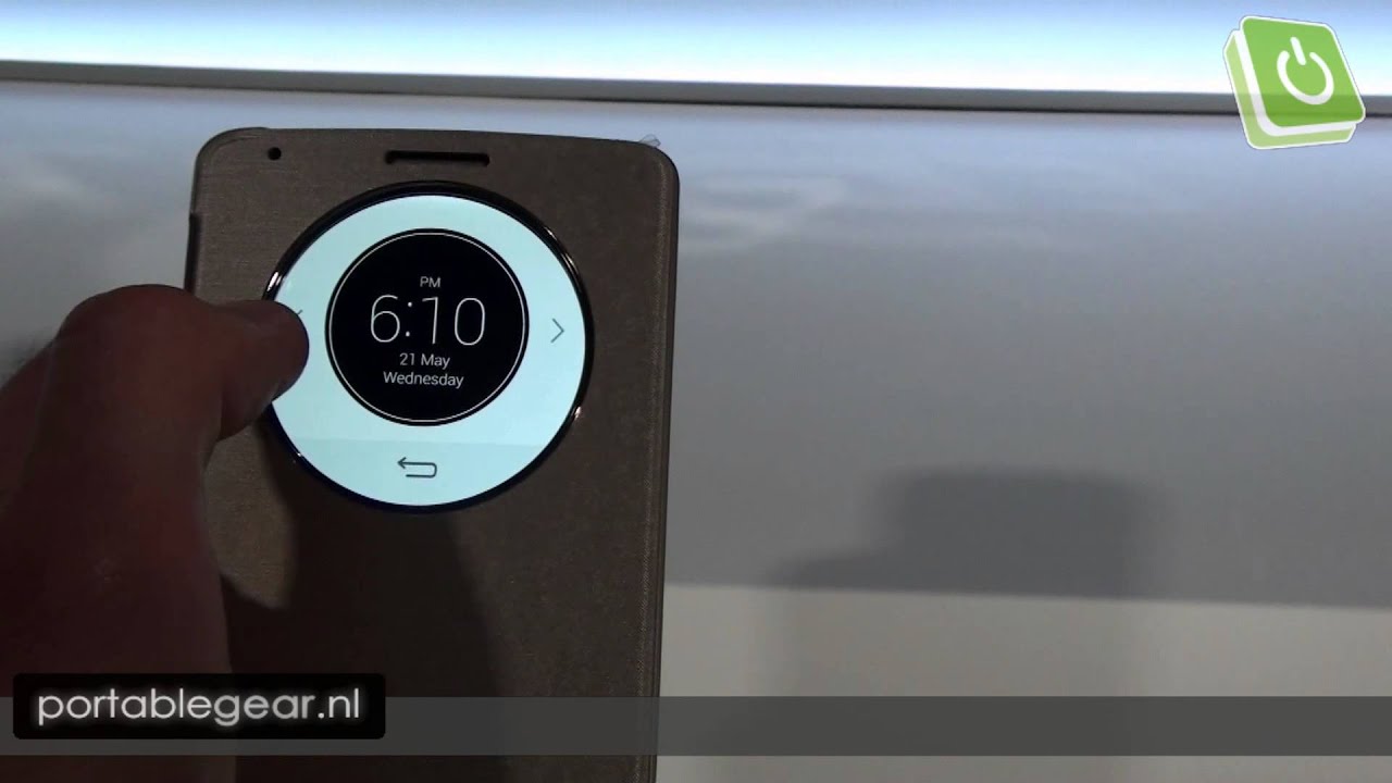 LG G3 Quick Circle cover hands-on