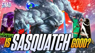 An HONEST REVIEW of SASQUATCH [Marvel Snap Sasquatch Review]