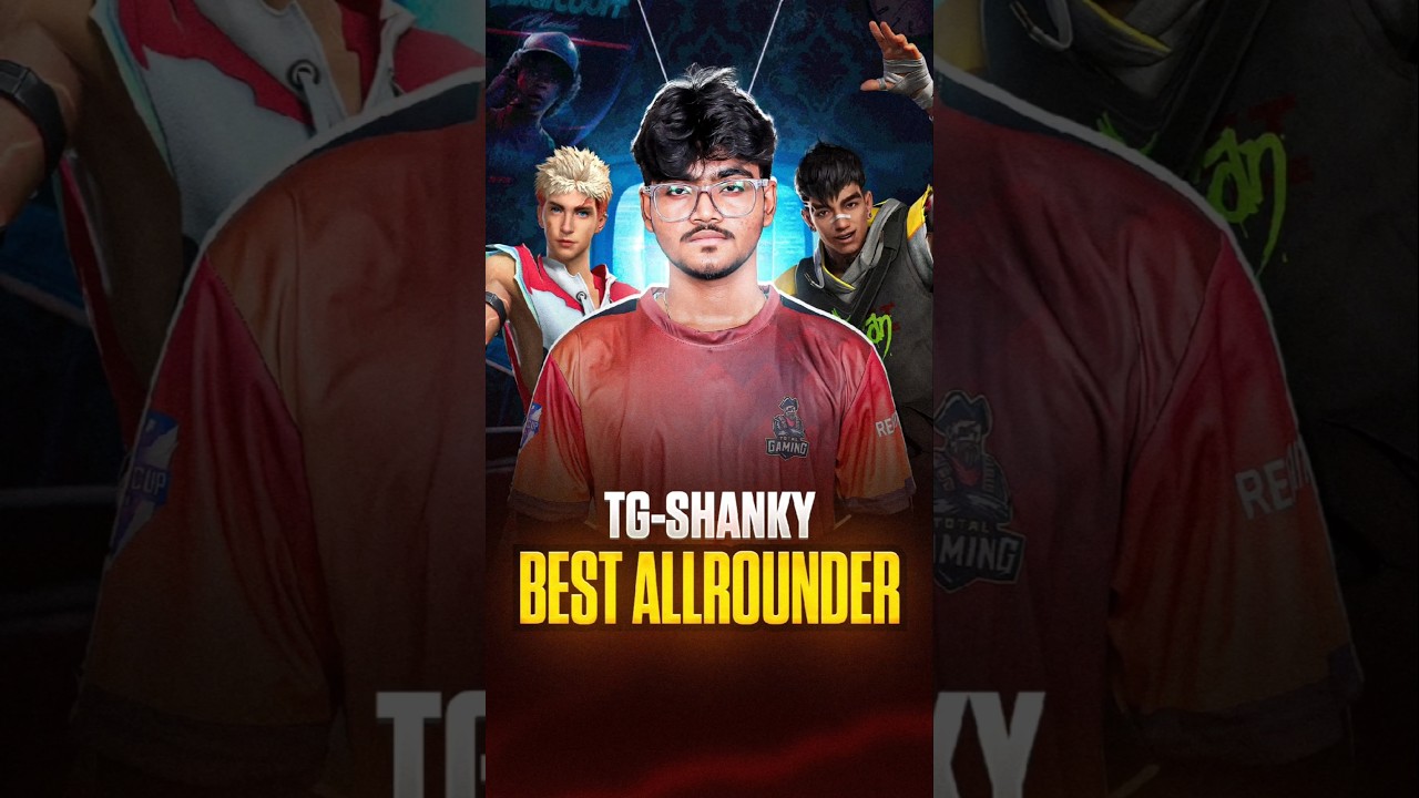 TOTAL GAMING - SHANKY BEST ALLROUNDER #shorts #short #freefire