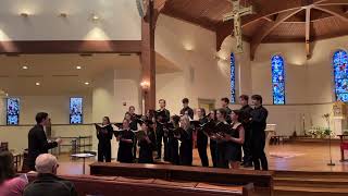 Providence College Liturgical Choir: 'God So Loved the World' by Bob Chilcott