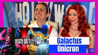 Death Battle Galactus vs Unicron Reaction | Marvel vs Transformers