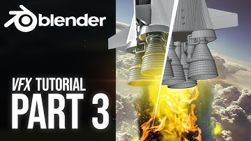 Blender 2.9 Rocket Bunker VFX Beginner Tutorial - Part 3