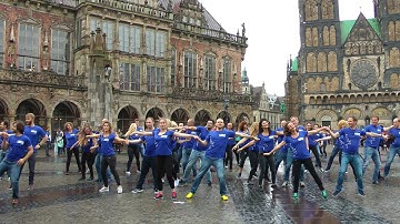 Zouk Flashmob 2017 - Bremen Marktplatz