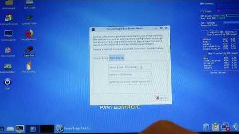 Disk Verifier Parted Magic Tutorial Video (old)
