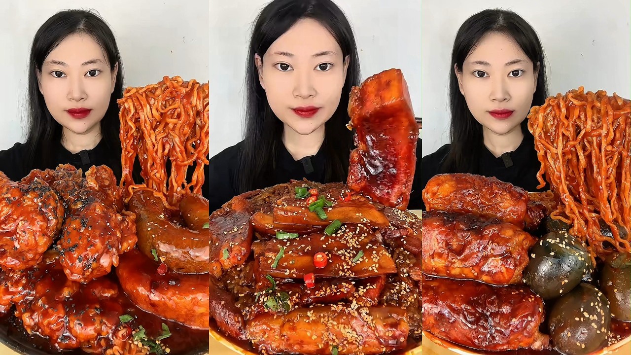 【MUKBANG】【ASMR】 DELICIOUS HOMEMADE DISHES | EATING SHOW | CHINESE FOOD | #food #mukbang 食べる|吃播 #咀嚼音