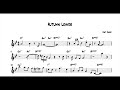 Chet Baker- Autumn Leaves (Solo Transcription)