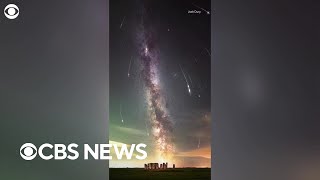 Perseids over Stonehenge astrophotographer on capturing the raining ancient fireworks