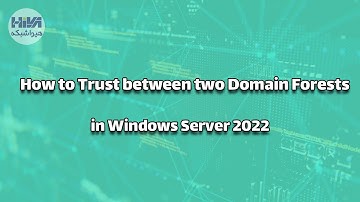 How to Trust between two Domain Forests in Windows Server 2022