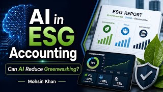 AI in ESG Accounting: Reducing Greenwashing Through Governance and Human Judgment | Mohsin Khan