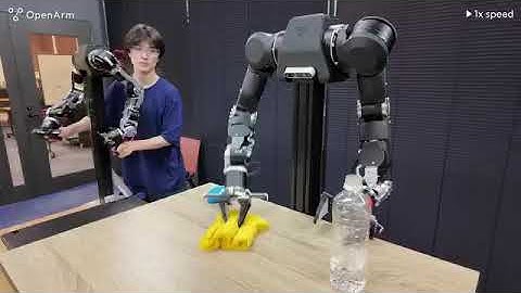 A fully open-source bimanual robot arm built for physical AI