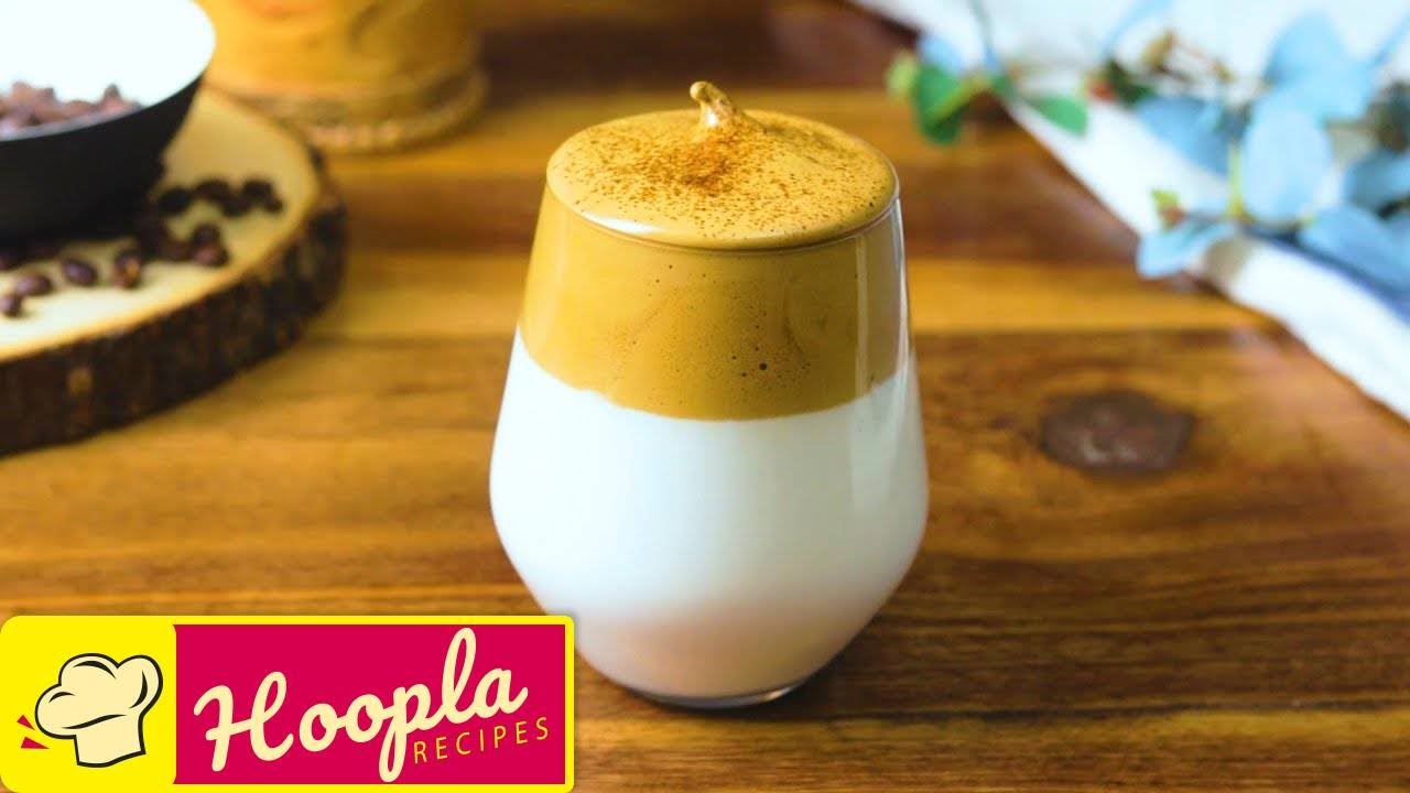 Dalgona Coffee Recipe   How to Make Whipped Coffee   Stay Home - Stay Safe with Hoopla Recipes