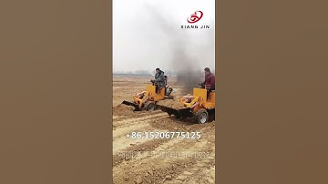 mini loader operation, electric and diesel power are available.Good helper for farm+86 15206775125