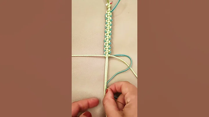 Makromeh bracelet making/ very easy/ see and make it! /diy #shorts