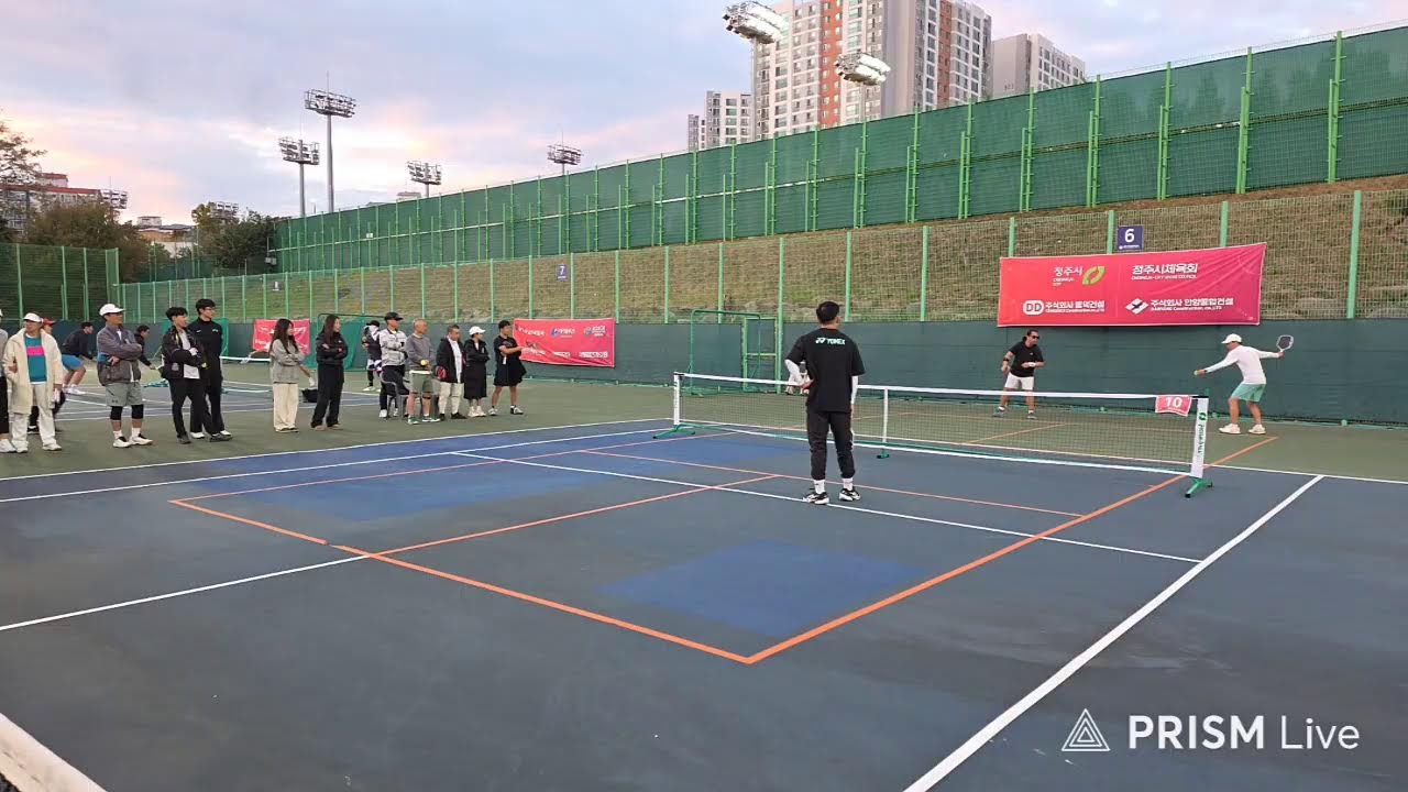 청주대회 19+8강 김용주/임택곤 vs 김현준/메튜