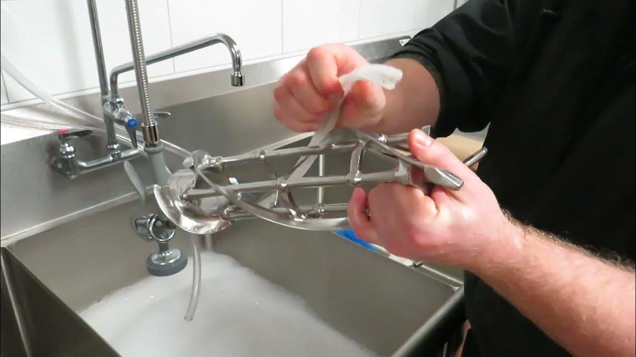 Ice Cream Machine Cleaning Part 3 YouTube