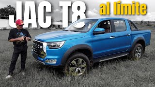 JAC T8 ¿Compite contra las MEJORES PICKUPS?  Velocidad Total