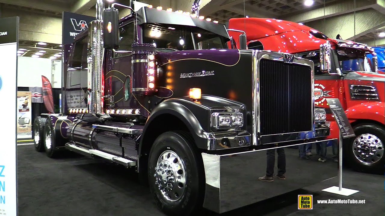 Download 2015 Western Star 4900 SF 68" Low Roof Tractor Truck with Detroit DD16 15.6L 600hp Eng - Walkaround
