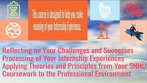 SNHU 495 Internship Introduction Video