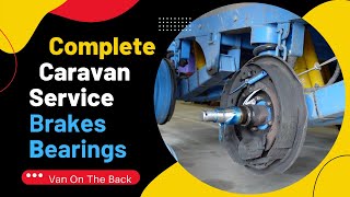 Complete DIY Caravan Service, Brakes, Wheel Bearings