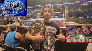 I went to WWE SMACKDOWN!! THIS EVENT WAS AWESOMEEE!!!